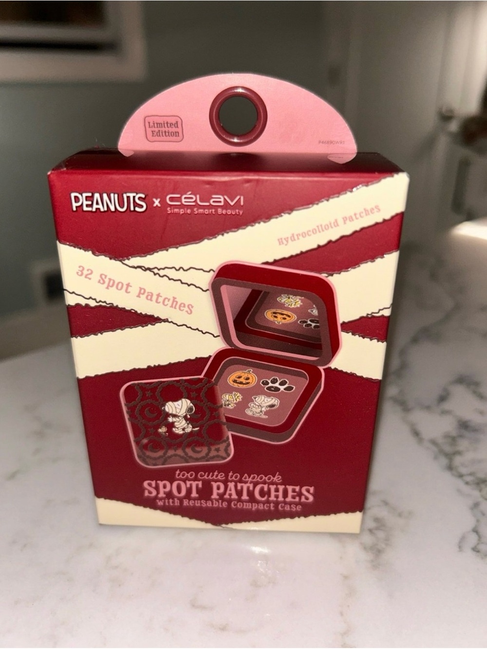 Peanuts Snoopy x Celavi Halloween Mummy Hydrocolloid Spot Patches